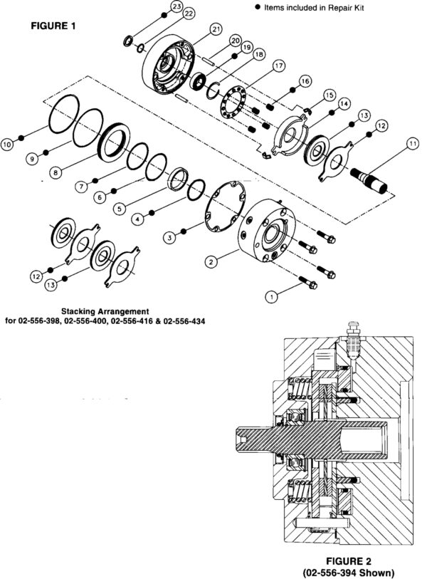 MOTOR REPAIR KIT, BRAKE