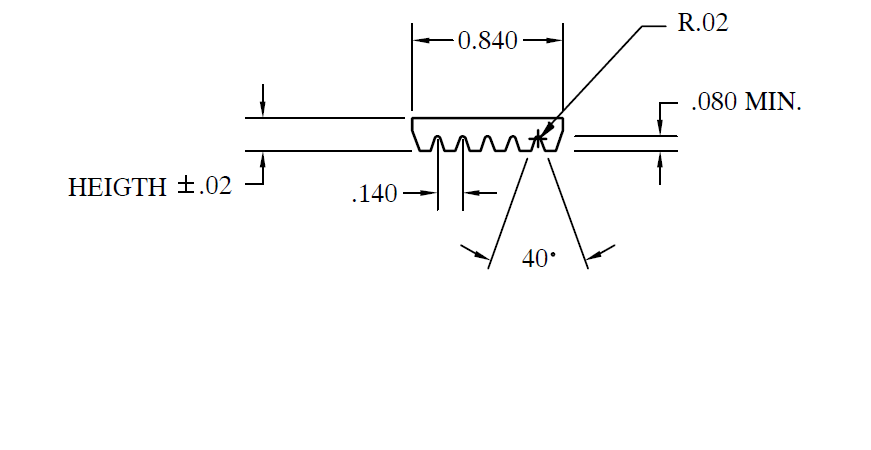 BELT, SERPENTINE 6 GROOVE