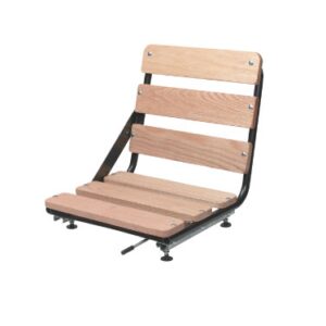 SEAT, WOOD (W/OUT ARMS)