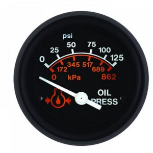 GAUGE, OIL PRESSURE